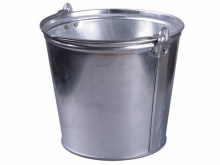 Ведро 9 л оцинкованное, одношевное