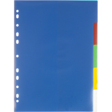 Разделитель листов 5 цв. пластик, Attache Economy , арт. 347860