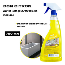 Средство для чистки сантехники "Дон цитрон", 750 мл