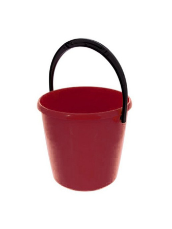 Ведро 10 л "ЗИМА" красный