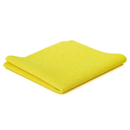 Салфетка микрофибра 35*40см ПВА прорезиненная желтая 250 г/м2, арт. МФ-250-3540-ПУ-OCEAN