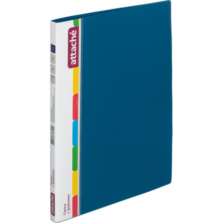Папка файловая ATTACHE КТ-30/07 синяя, арт. 26628