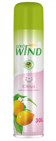 Освежитель воздуха GOLD WIND Citrus, 300 мл