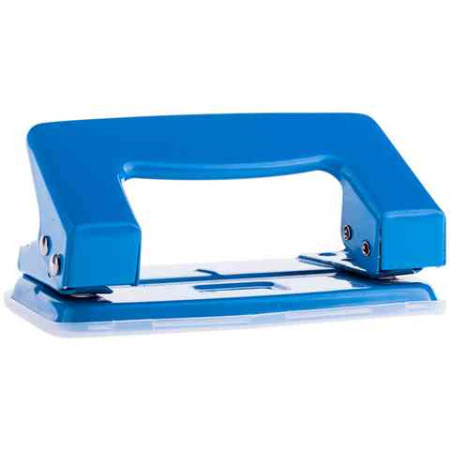 Дырокол OfficeSpace 10л., металлический, синий,  арт. P201BU_1300