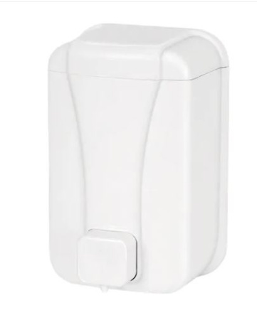 Диспенсер жидкого мыла, 1000мл, пластик, белый, арт. 3430-0