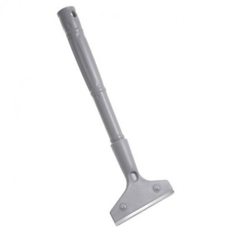 Скребок для пола пластиковый с лезвием