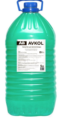 Средство для мытья посуды "Авкол", 5 л