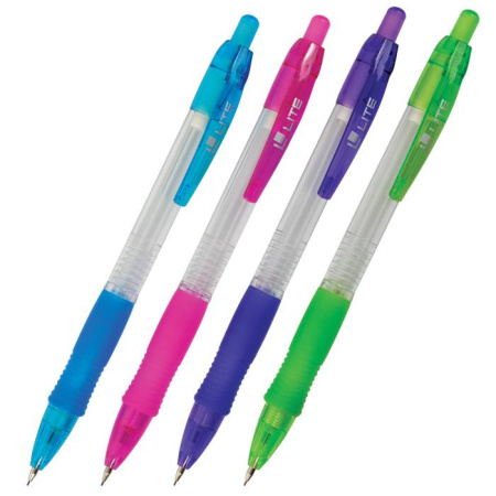 Карандаш мех. LITE GRIP 0,50 НВ резин. грип с ластиком цвет корпуса: ассорти, арт. MPL05-gr