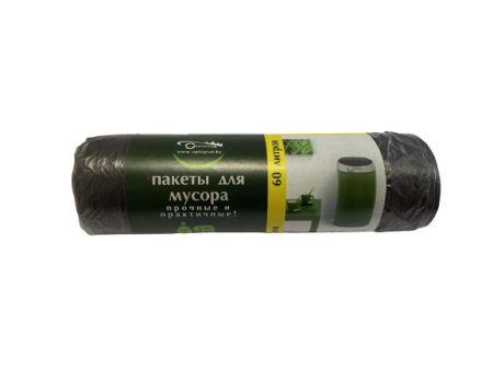 Пакет для мусора 60 л по 30 шт. (57*67,7 мкм)
