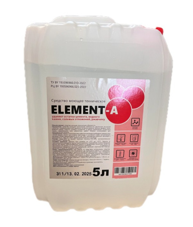 Средство моющее техническое "Element-А", 5 л