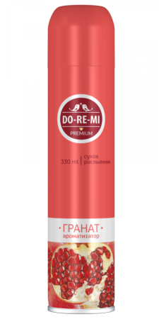 Освежитель воздуха "До-Ре-Ми" Премиум, Гранат, 330 мл