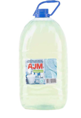 Средство для мытья твердых поверхностей "AJM" Белизна-гель, 5 л