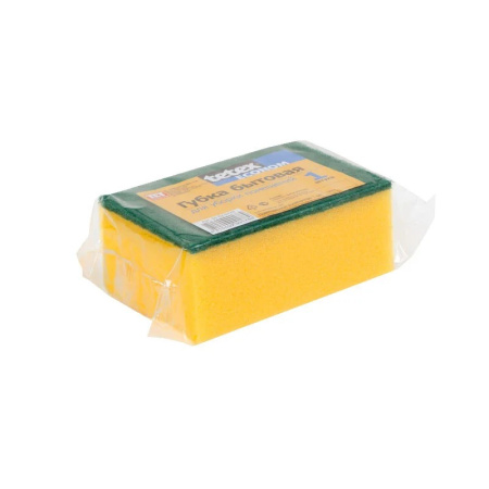 Губки для уборки помещений 130х90х54 мм, tetex, 1 шт.