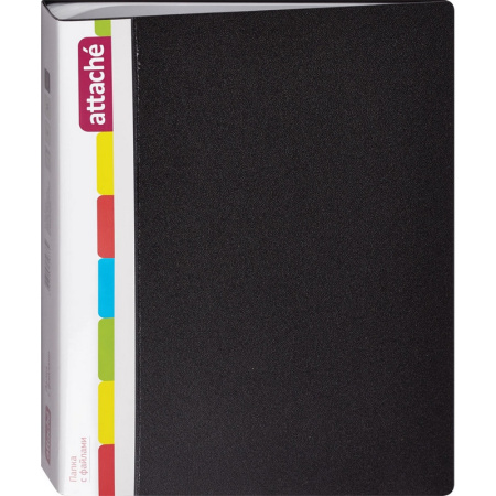 Папка файловая ATTACHE КТ-60/07 черная, арт. 50851