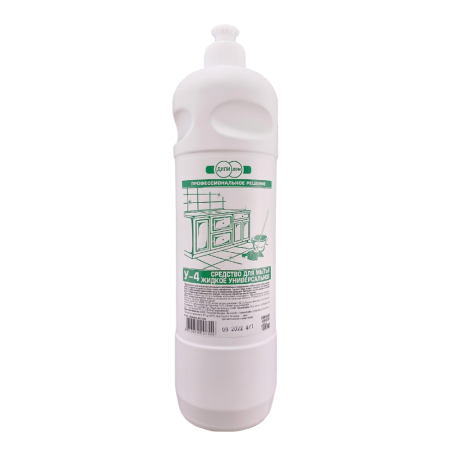 Средство для мытья жидкое универсальное У-4, 1000 мл