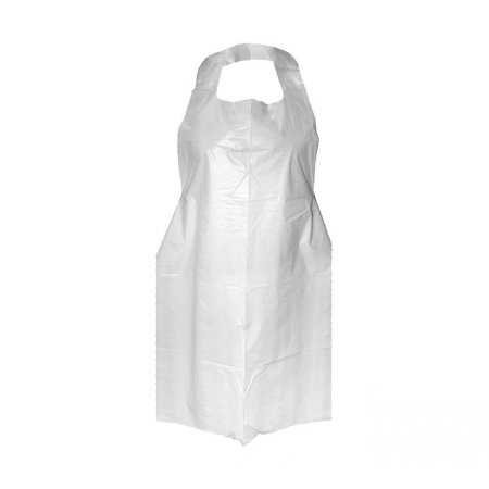 Передник ПНД белый, 50 шт.
