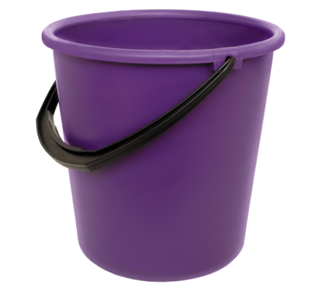 Ведро 10 л d300*255 мм (фиолетовое)