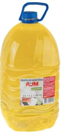 Средство для мытья посуды "AJM" ECONOM, 5 л