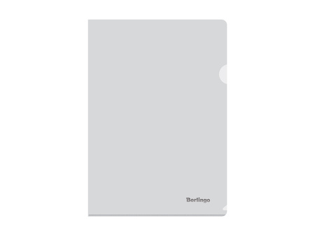 Папка-уголок Berlingo, А4, 180мкм, прозрачная бесцветная, арт. AGp_04106