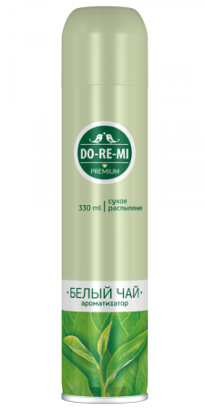 Освежитель воздуха Do-re-mi Premium "Белый чай" сухое распыление, 330мл