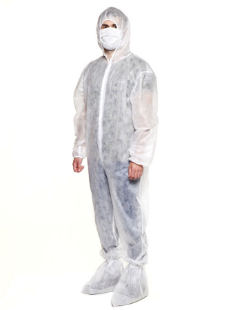 Комбинезон одноразовый, 40 гр/м2
