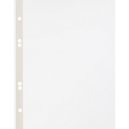 Файл-вкладыш А5 , 30 мкм 100шт./уп. с боков.перфор.,арт. 73603