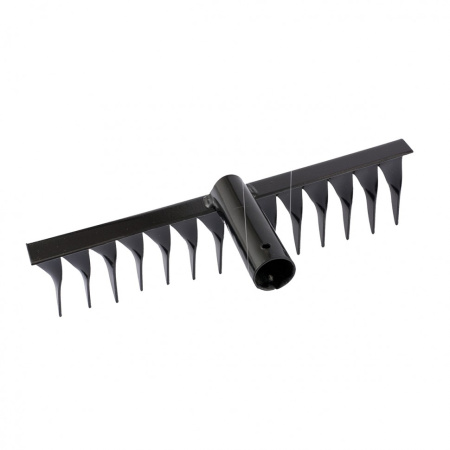 Грабли стальные 300 мм, 14 витых зубьев, без черенка//Сибртех