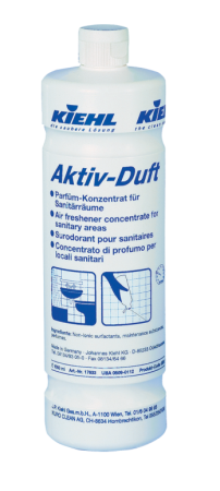 Освежитель воздуха "Aktiv-Duft" для санитарных помещений (цветочный), флакон 1 л